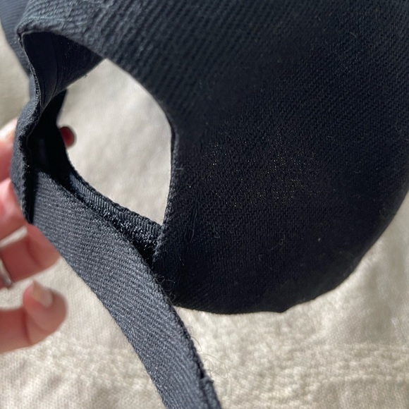 Unisex Plain Black Ball Cap - Picture 7 of 8